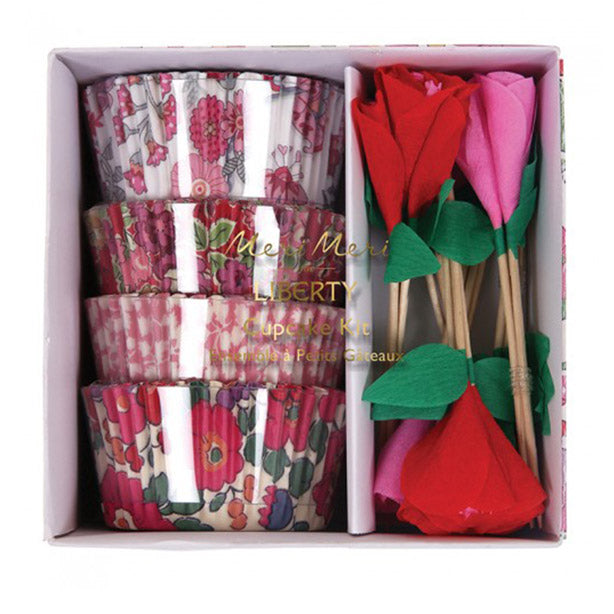 Meri Meri Liberty Flower Cupcake Kit