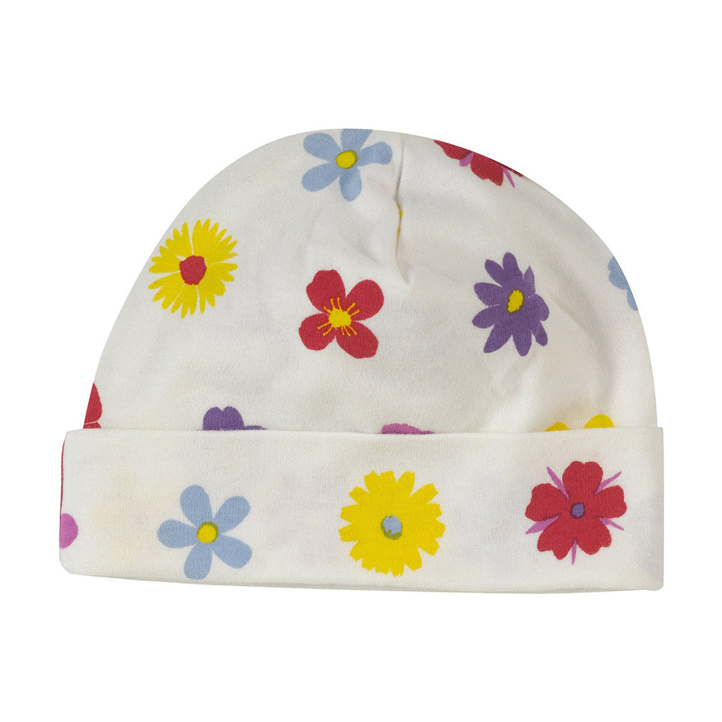 Pigeon organics soft knotted baby pansy beanie hat for christmas newborn girl