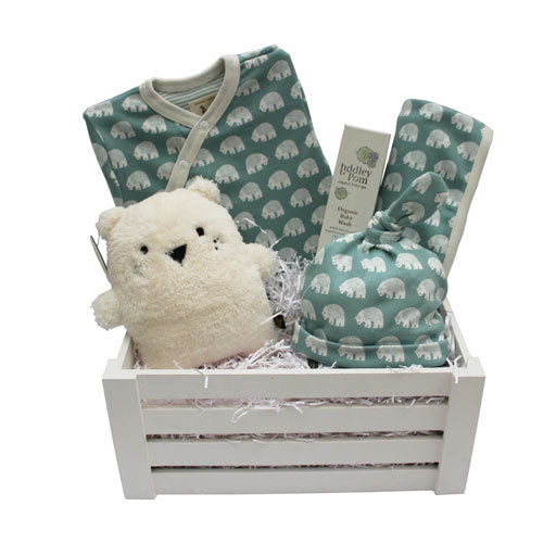 Polar Bear Crate Gift Set